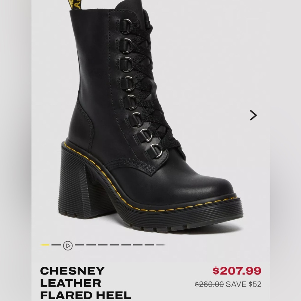 Dr. Martens Chesney boots - size 8 womens (fits large - like 9)